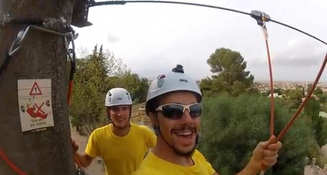 Parque de aventuras y tirolina